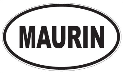 MAURIN - Oval Magnet