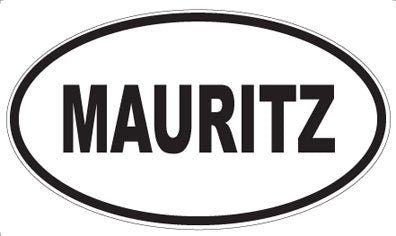 MAURITZ - Oval Magnet
