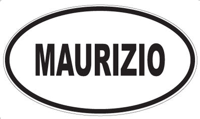 MAURIZIO - Oval Magnet