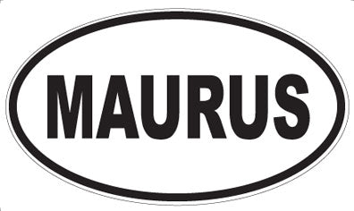 MAURUS - Oval Magnet