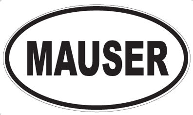 MAUSER - Oval Magnet