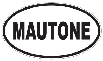 MAUTONE - Oval Magnet