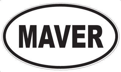 MAVER - Oval Magnet