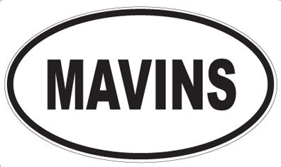 MAVINS - Oval Magnet