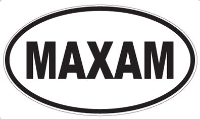 MAXAM - Oval Sticker