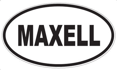 MAXELL - Oval Magnet