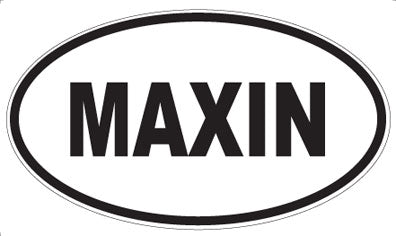MAXIN - Oval Magnet