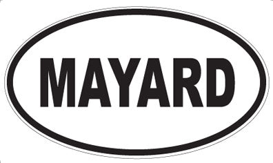 MAYARD - Oval Sticker