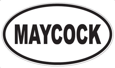 MAYCOCK - Oval Magnet