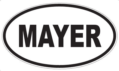 MAYER - Oval Magnet