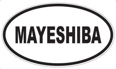 MAYESHIBA - Oval Sticker