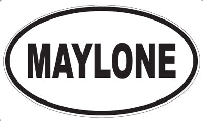 MAYLONE - Oval Sticker