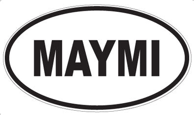 MAYMI - Oval Magnet