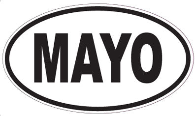 MAYO - Oval Sticker