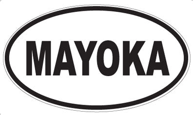 MAYOKA - Oval Magnet