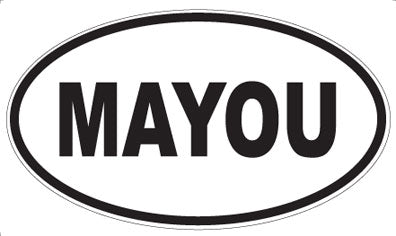 MAYOU - Oval Sticker