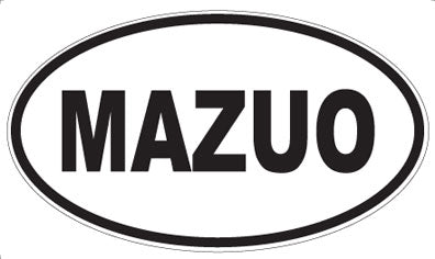 MAZUO - Oval Magnet