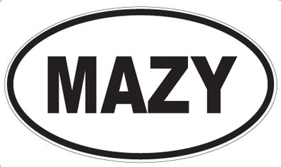 MAZY - Oval Magnet