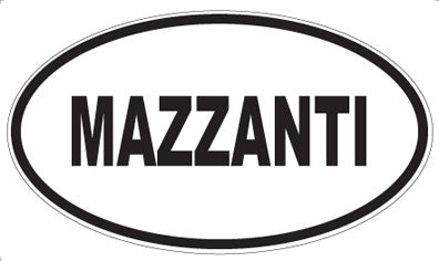 MAZZANTI - Oval Magnet