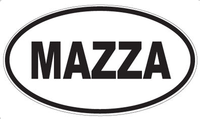 MAZZA - Oval Magnet