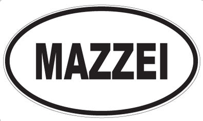 MAZZEI - Oval Magnet