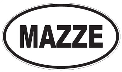 MAZZE - Oval Magnet