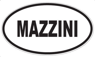 MAZZINI - Oval Magnet