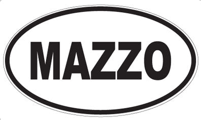 MAZZO - Oval Magnet
