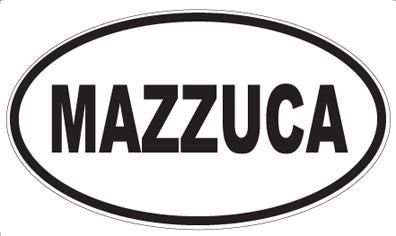 MAZZUCA - Oval Magnet