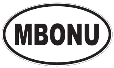 MBONU - Oval Magnet