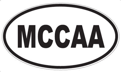 MCCAA - Oval Magnet