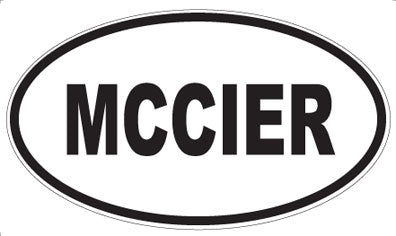 MCCIER - Oval Magnet
