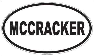 MCCRACKER - Oval Magnet
