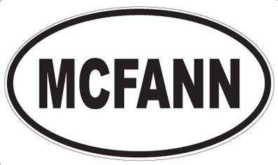 MCFANN - Oval Magnet