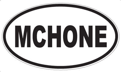 MCHONE - Oval Magnet