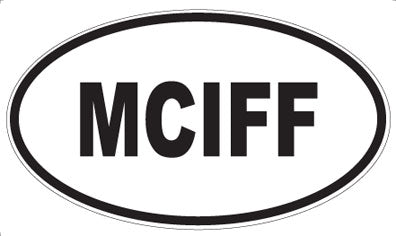 MCIFF - Oval Sticker