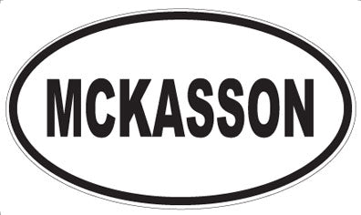 MCKASSON - Oval Magnet