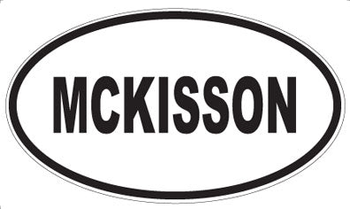 MCKISSON - Oval Magnet