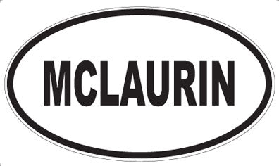 MCLAURIN - Oval Magnet