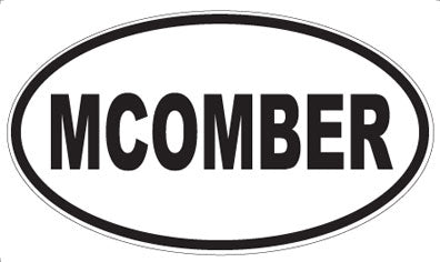 MCOMBER - Oval Magnet