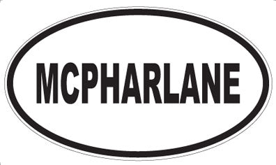 MCPHARLANE - Oval Magnet