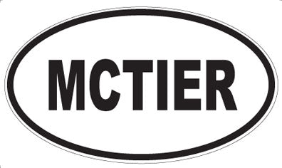 MCTIER - Oval Magnet