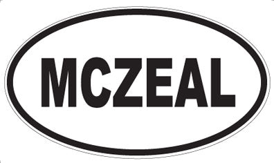 MCZEAL - Oval Magnet