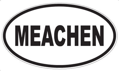 MEACHEN - Oval Magnet