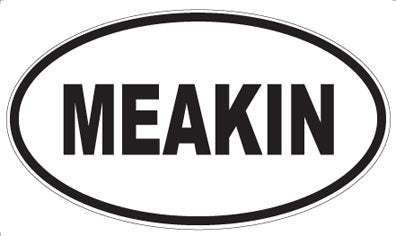 MEAKIN - Oval Magnet