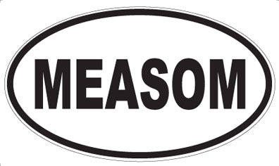 MEASOM - Oval Magnet
