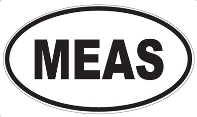 MEAS - Oval Magnet