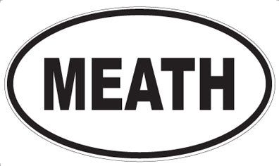 MEATH - Oval Magnet