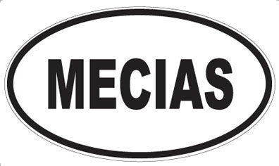 MECIAS - Oval Magnet