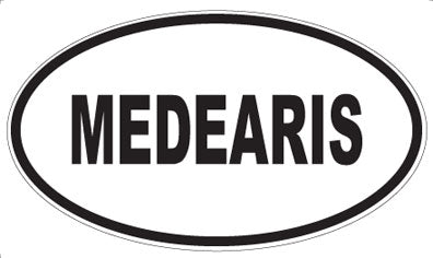 MEDEARIS - Oval Magnet